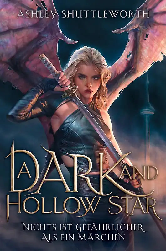 A dark and hollow star (Hollow-Star-Saga Band 1) - Ashley Shuttleworth, EINGESCHWEIST mit Farbschnitt