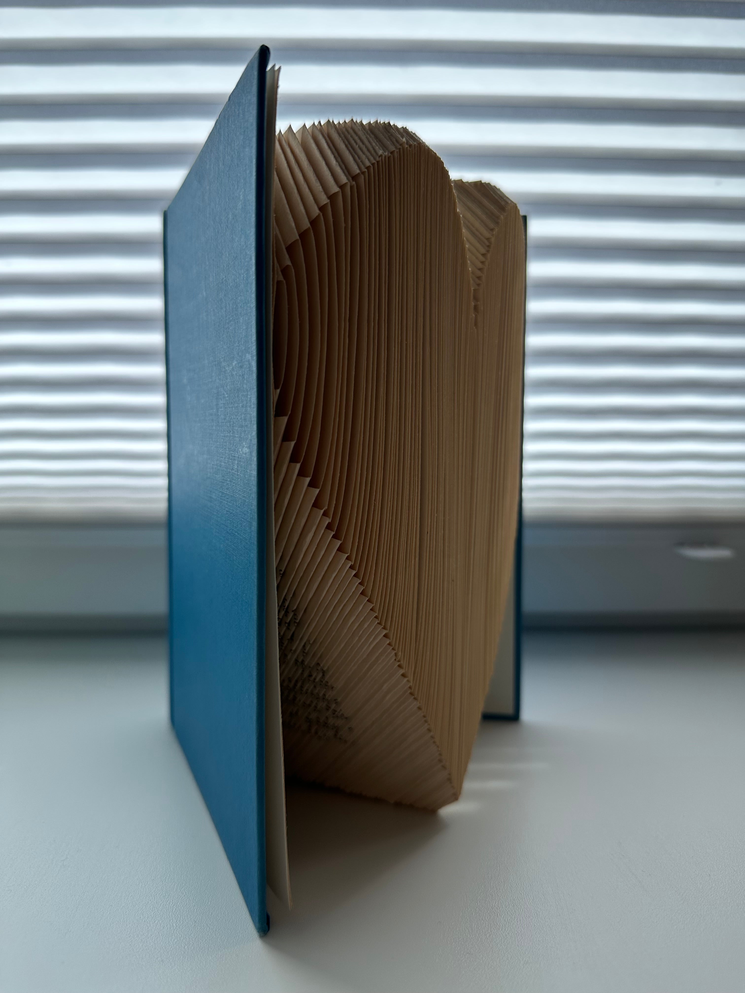 Gefaltetes Buch - Herz