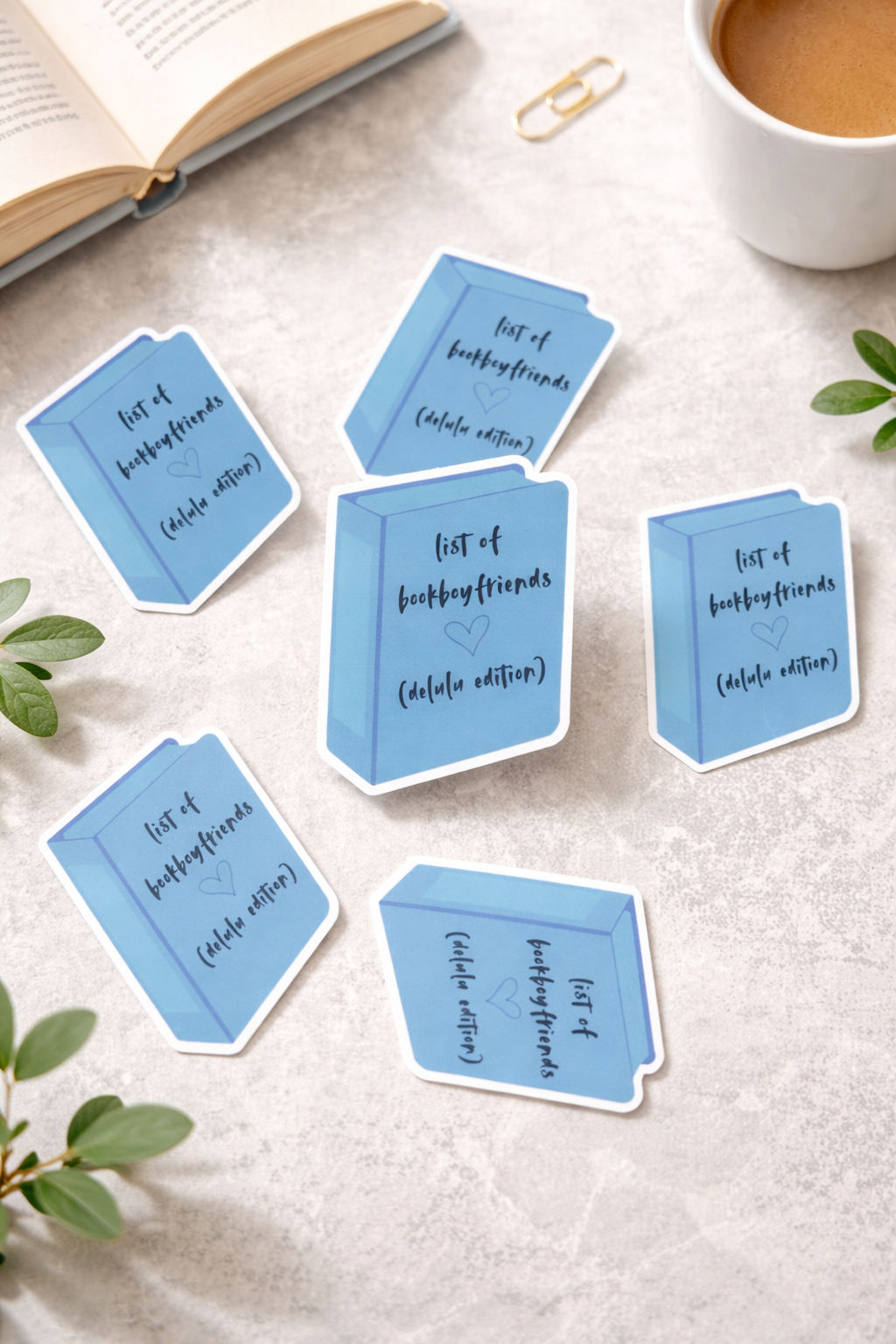 Sticker - list of bookboyfriends