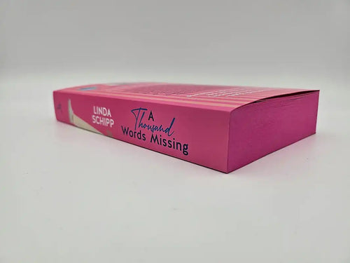 A thousand words missing - Linda Schipp, mit Farbschnitt || WIE NEU
