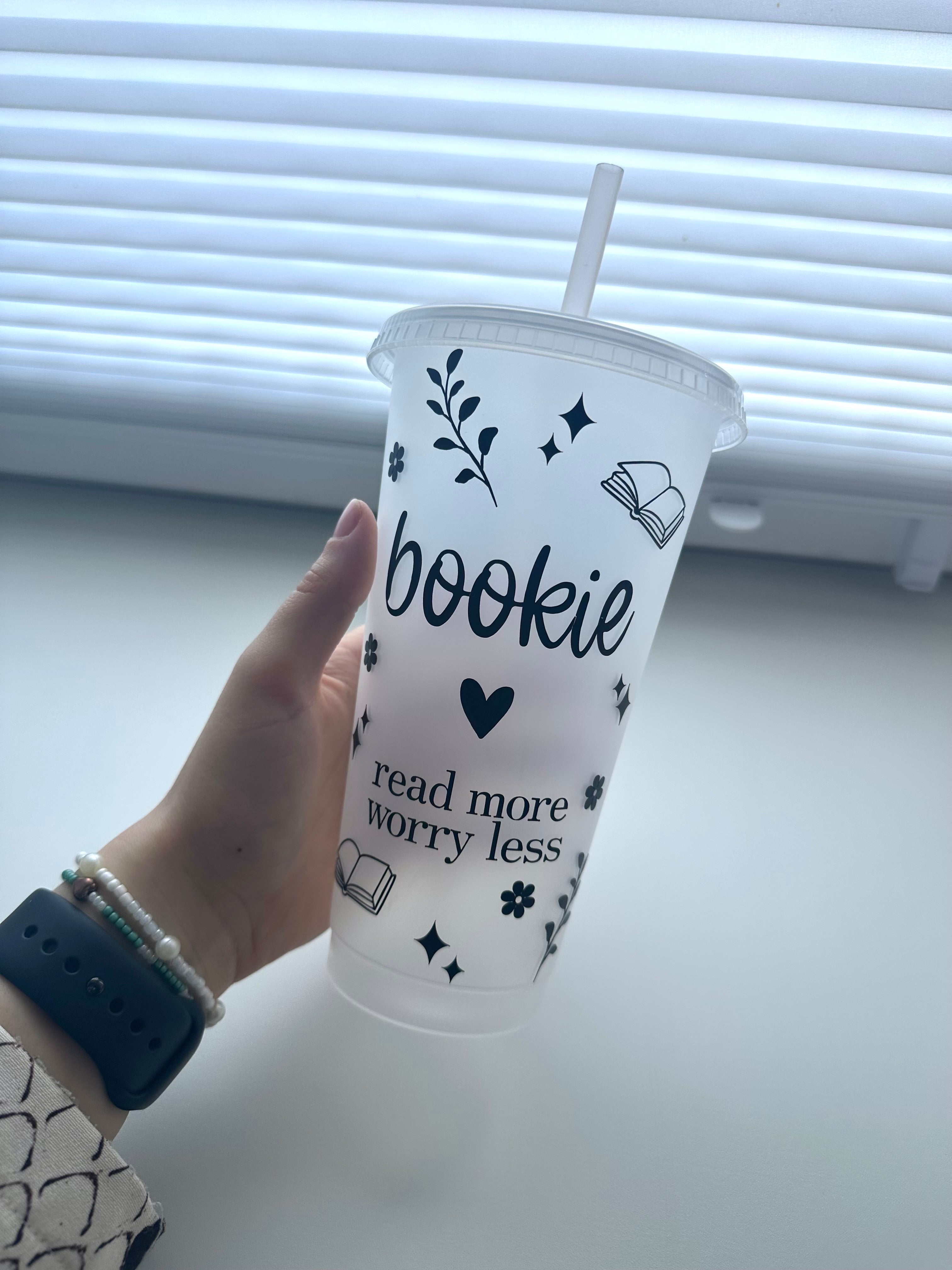 Trinkbecher mit Aufschrift