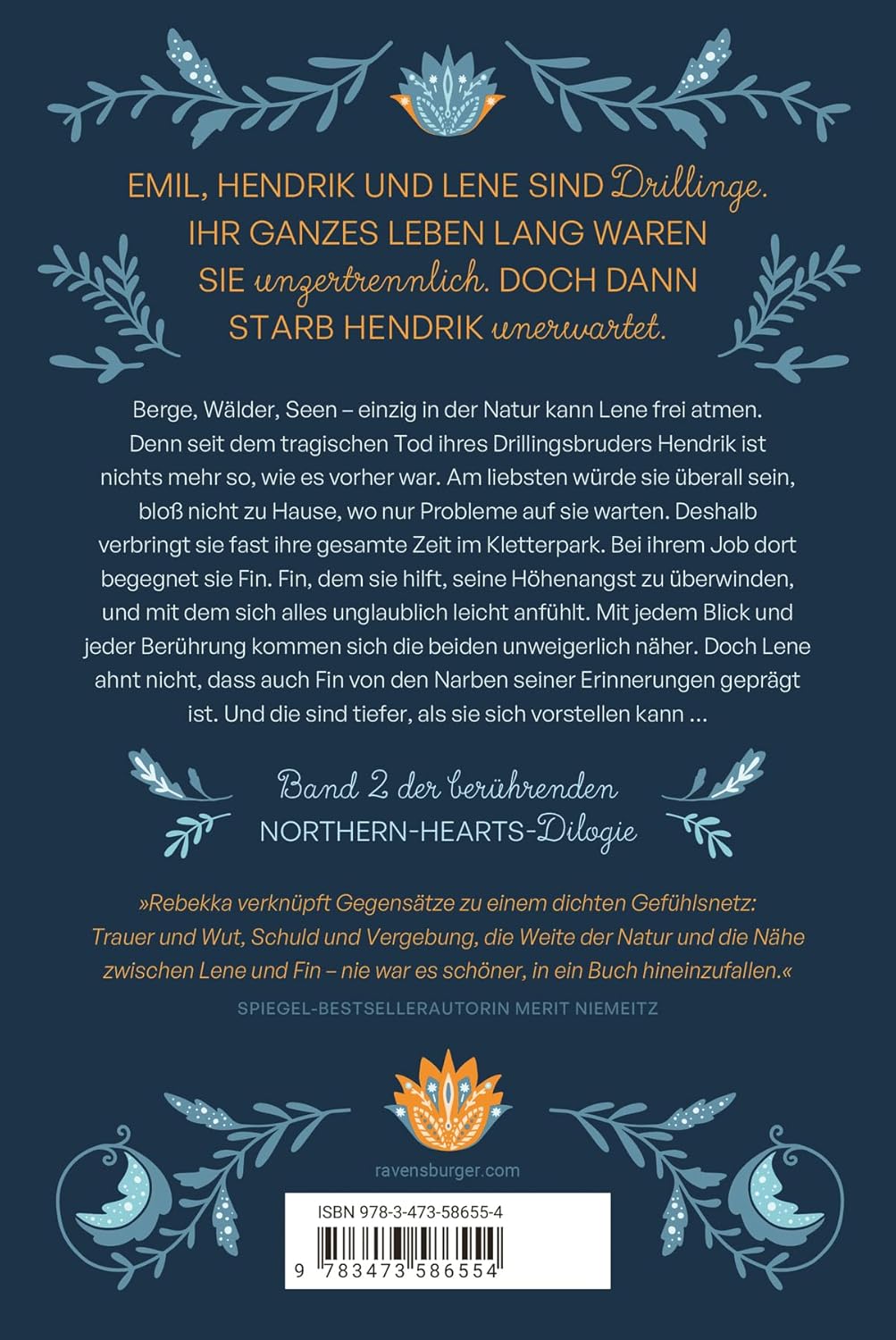 Somebody To Hold  (Northern-Hearts-Reihe, Band 2) - Rebekka Weiler, mit Farbschnitt || SEHR GUT