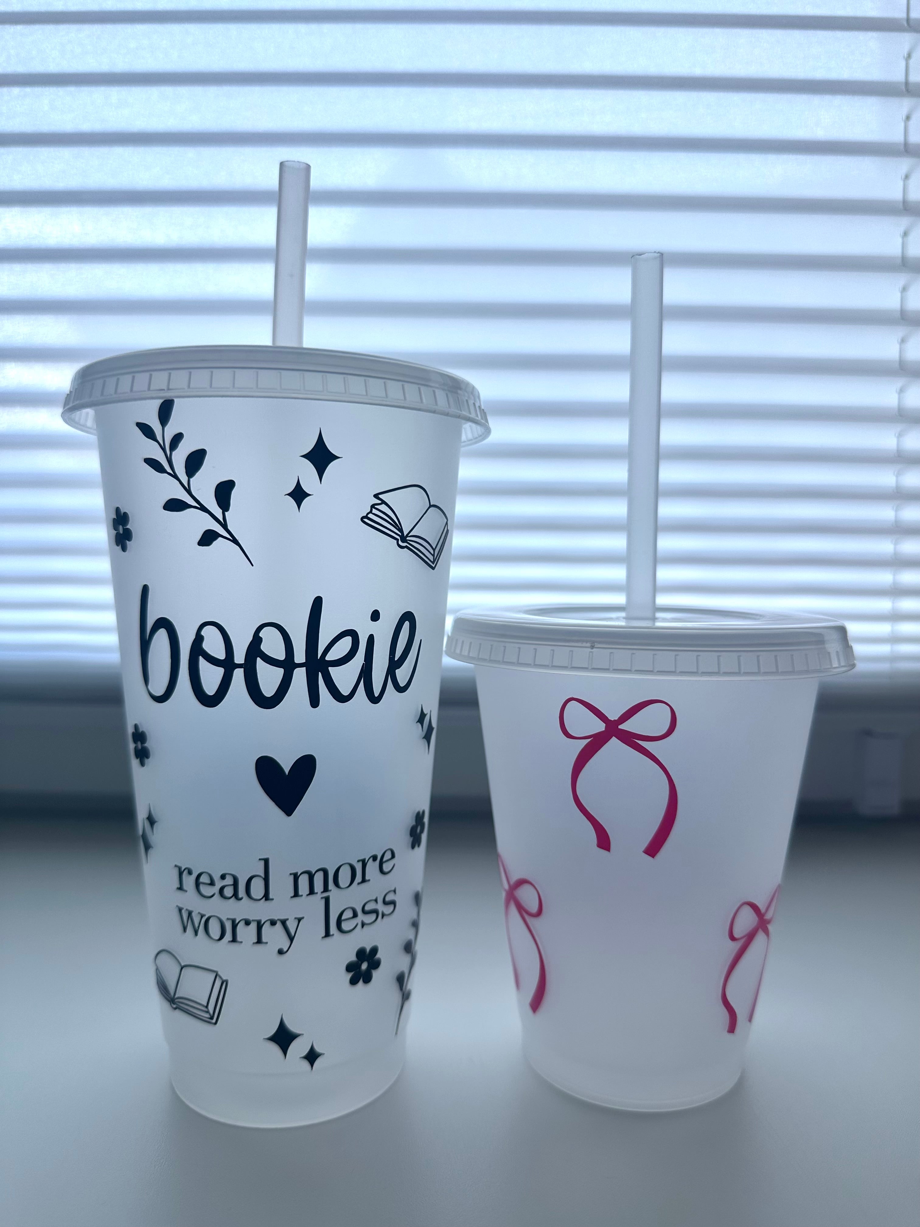 Trinkbecher mit Aufschrift
