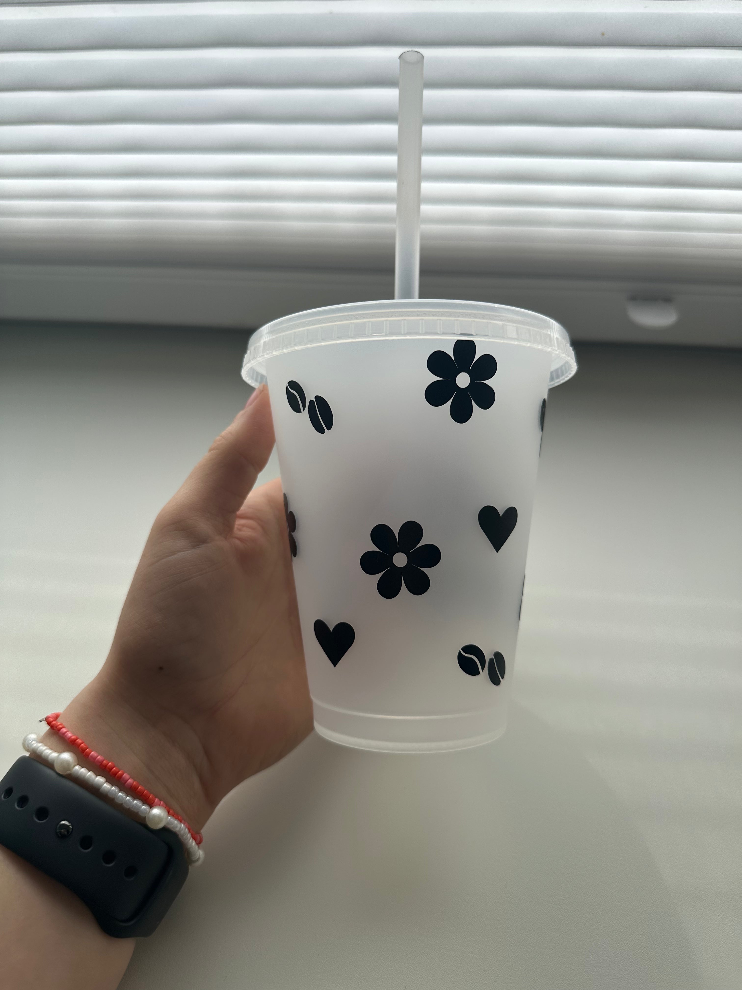 Trinkbecher mit Aufschrift
