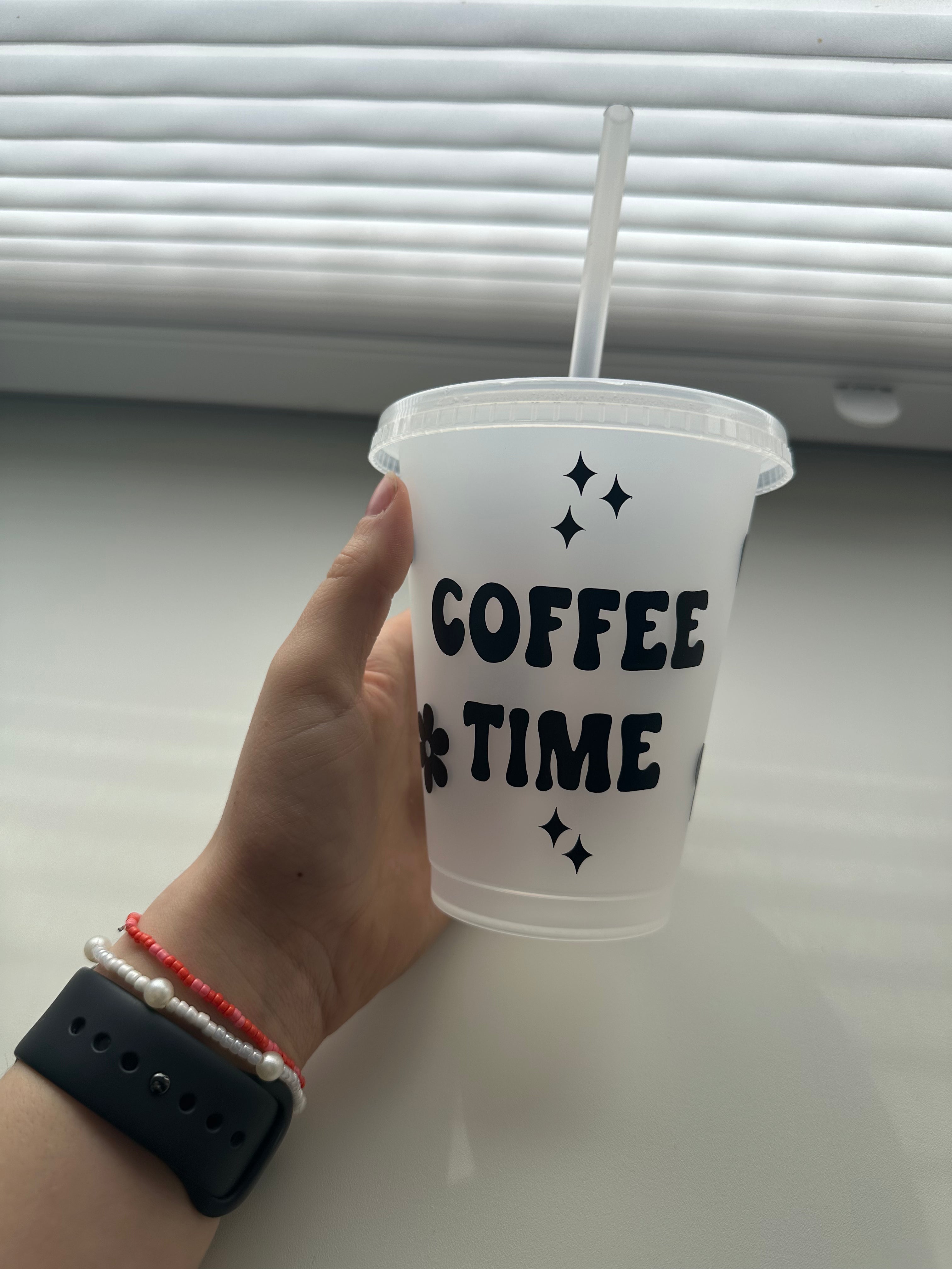 Trinkbecher mit Aufschrift