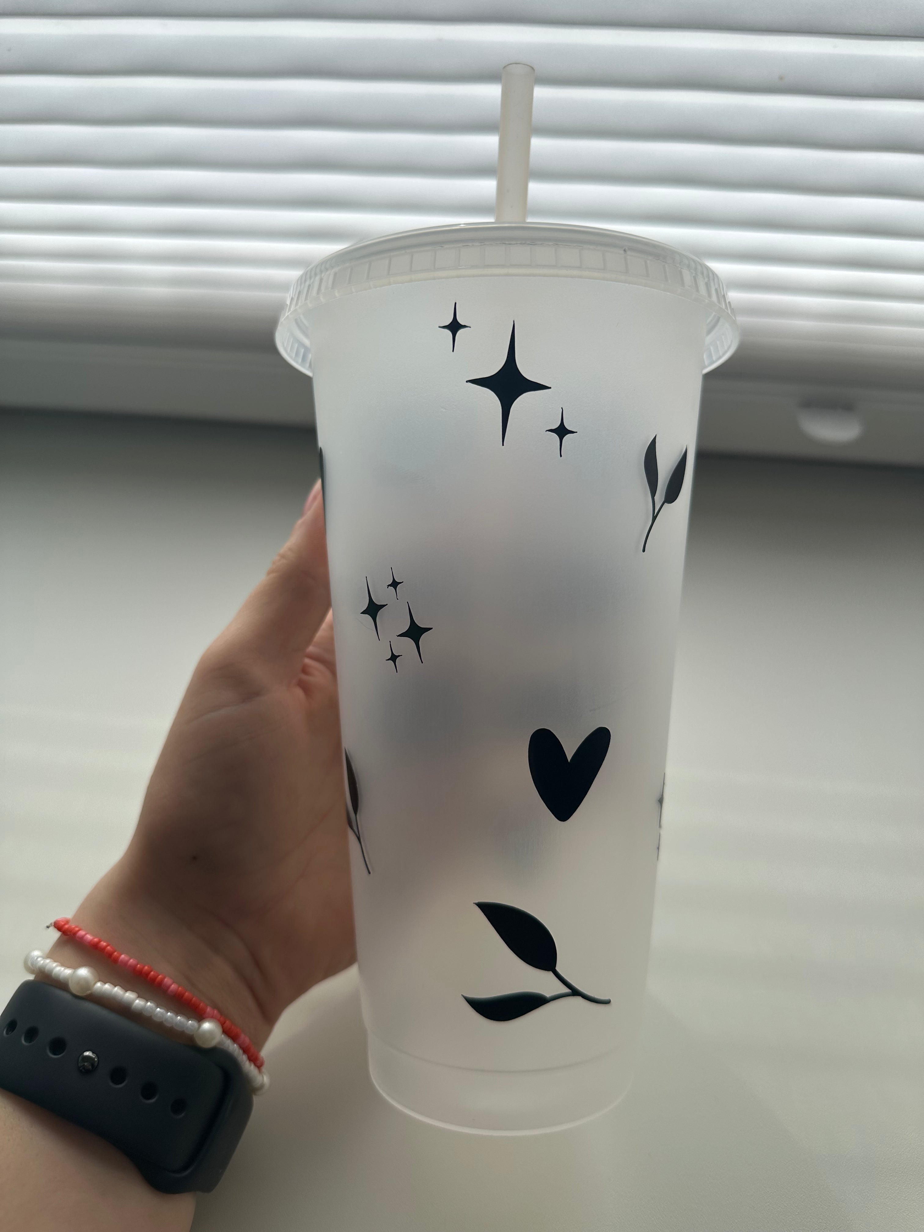 Trinkbecher mit Aufschrift