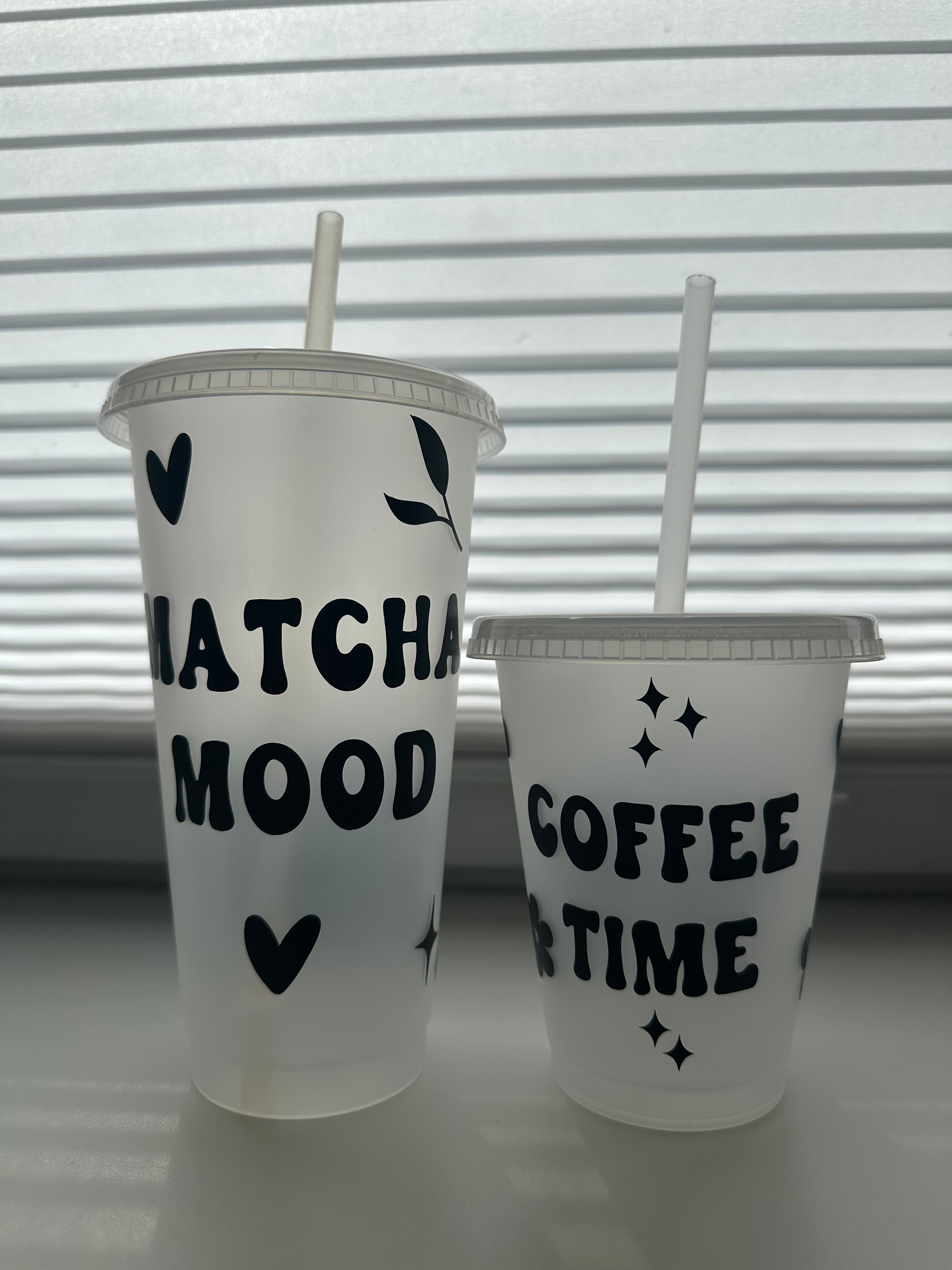Trinkbecher mit Aufschrift