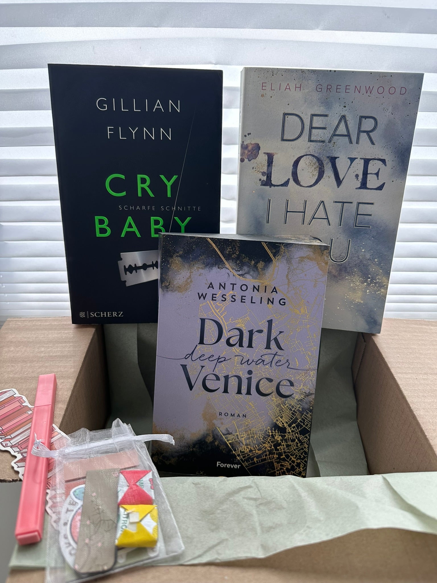 Überraschungsbuchbox