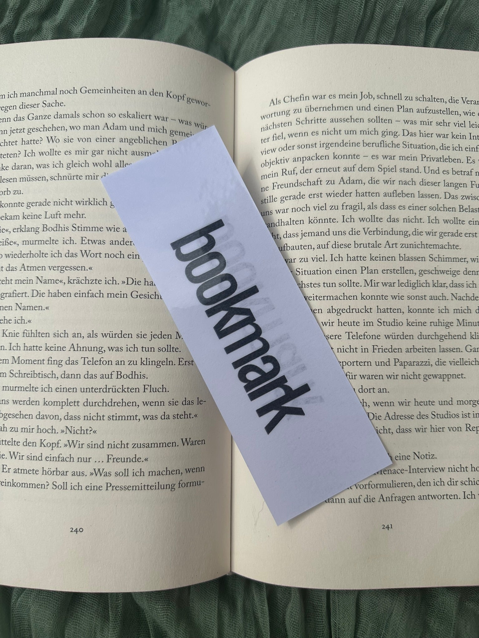 Lesezeichen - Bookmark