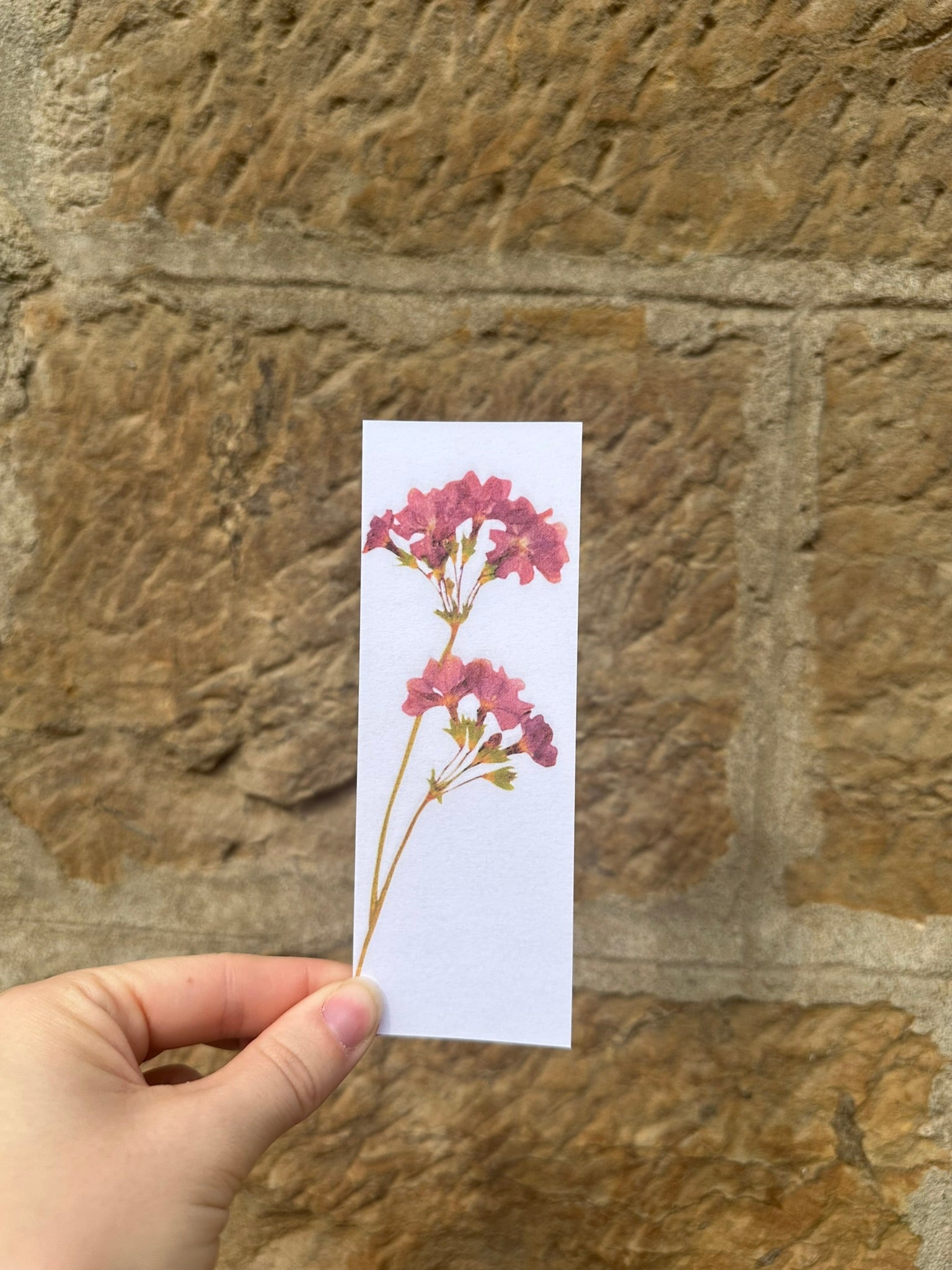 Lesezeichen - Blume