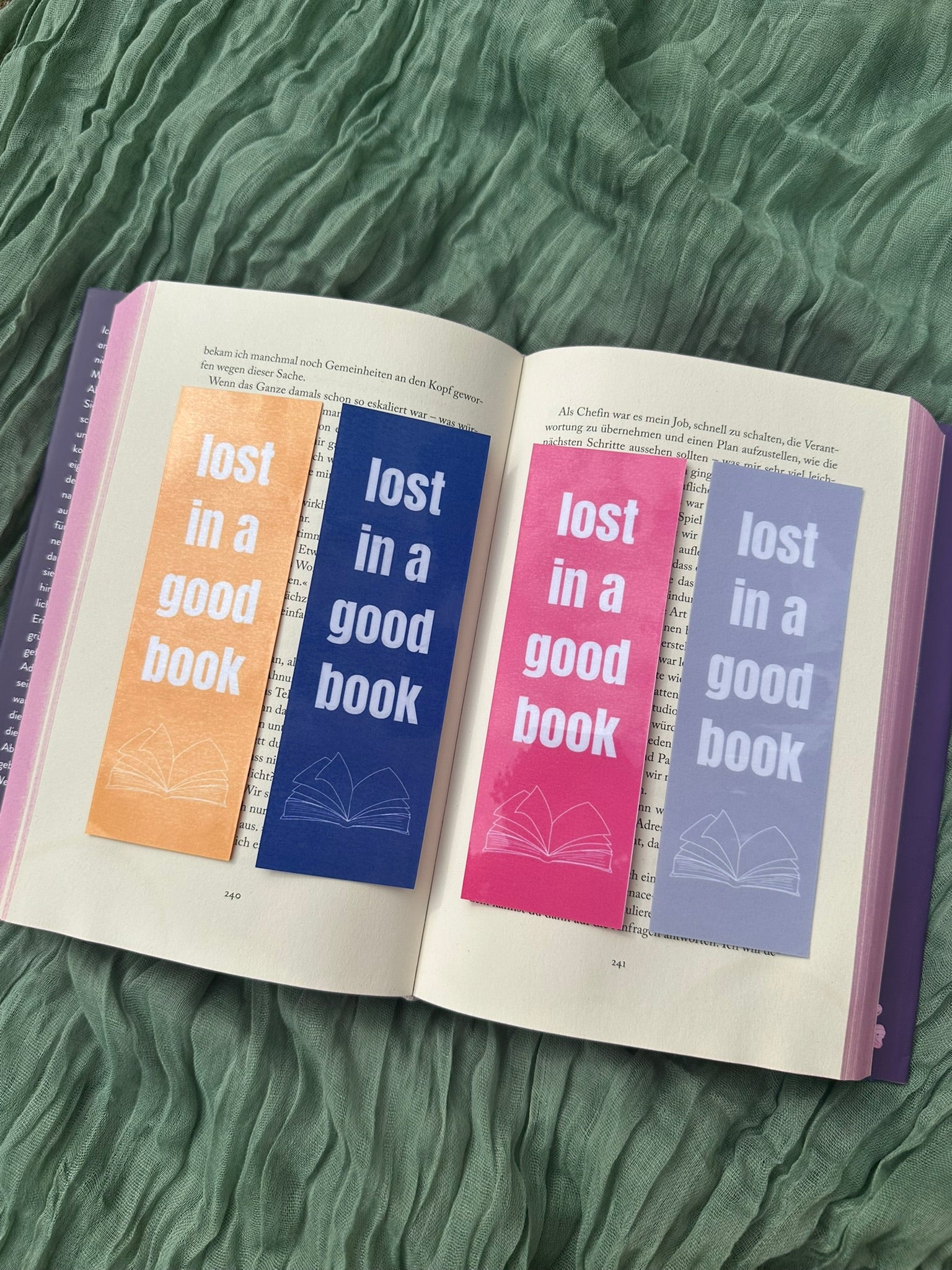 Lesezeichen - Lost in a good Book
