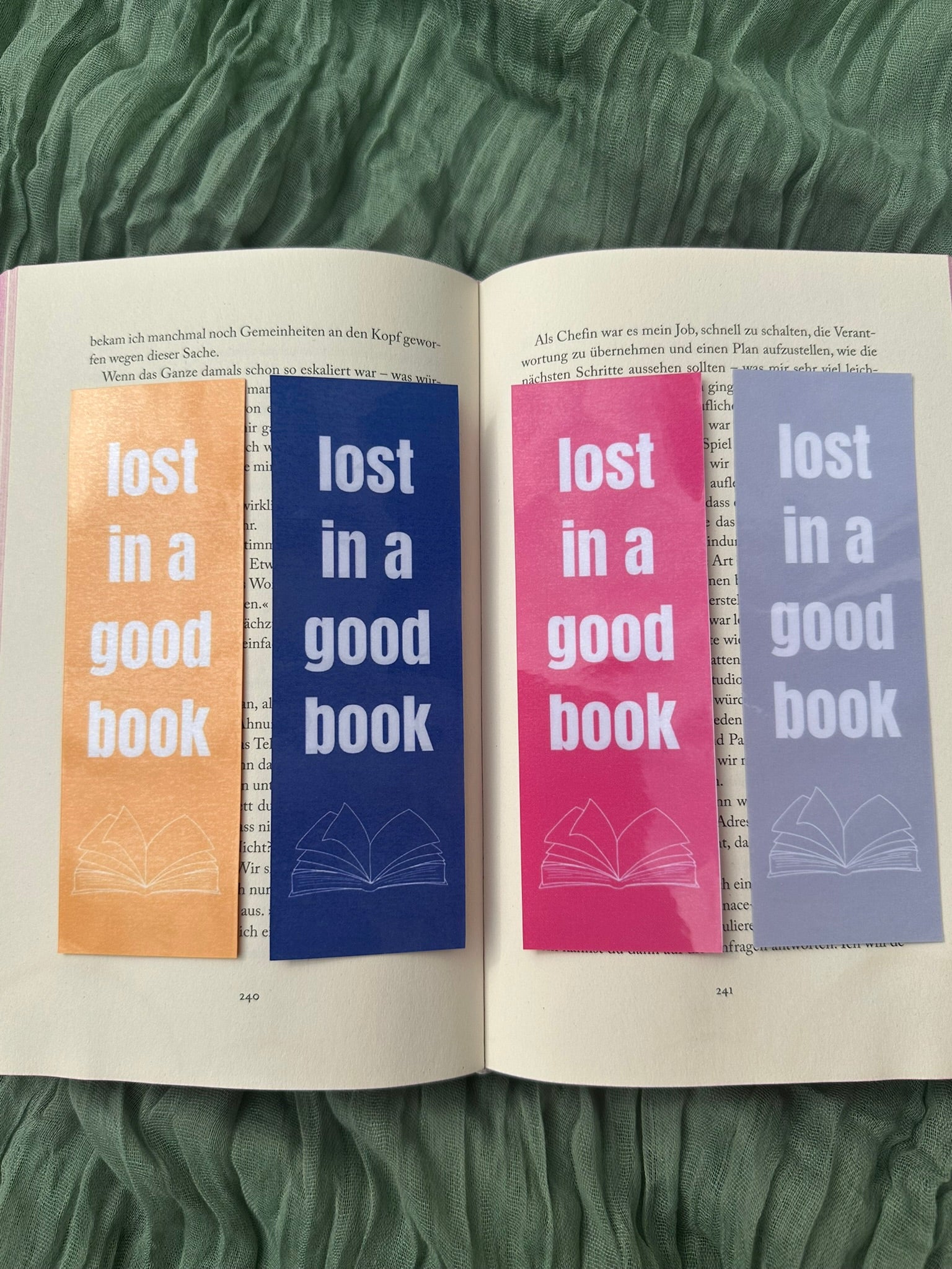 Lesezeichen - Lost in a good Book