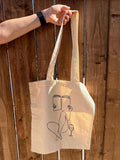 Jutebeutel „Book & Wine“