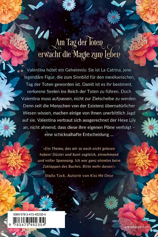 Flowers & Bones, Tag der Seelen - Sandra Grauer, mit Farbschnitt