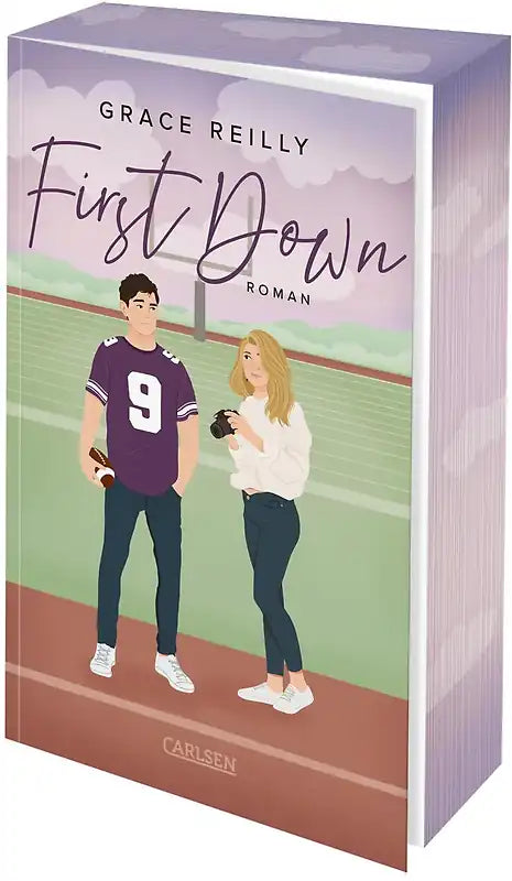 First Down (Beyond-the-Play-Reihe Band 1) - Grace Reilly, mit Farbschnitt